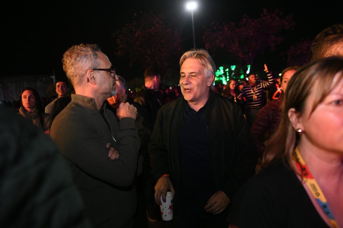 El gobernador Martín Llaryora en el Festival Nacional de Cuarteto. (Javier Ferreyra/La Voz).