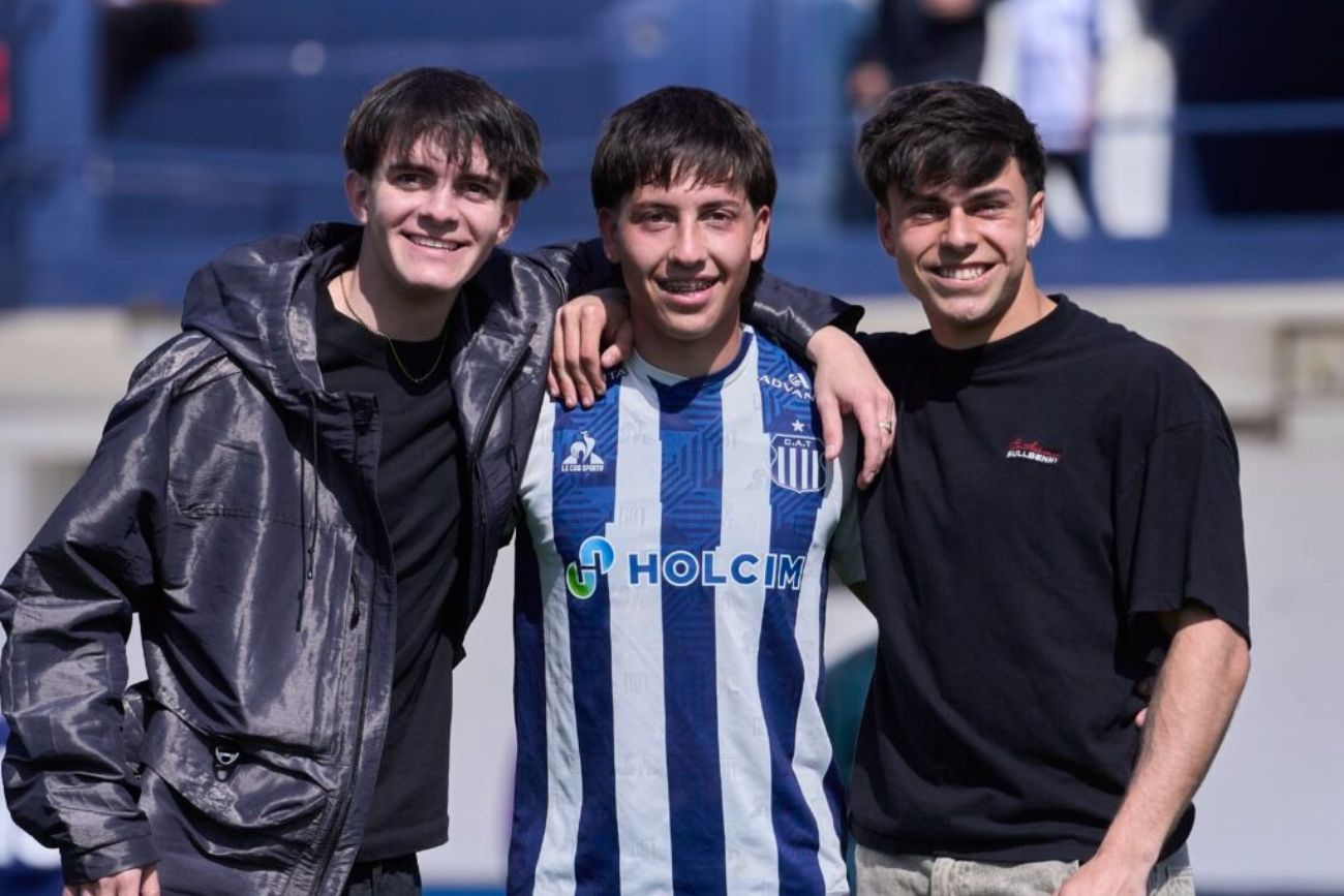 Lolo Di Monte, juvenil de Talleres. (prensa Club Atlético Talleres).