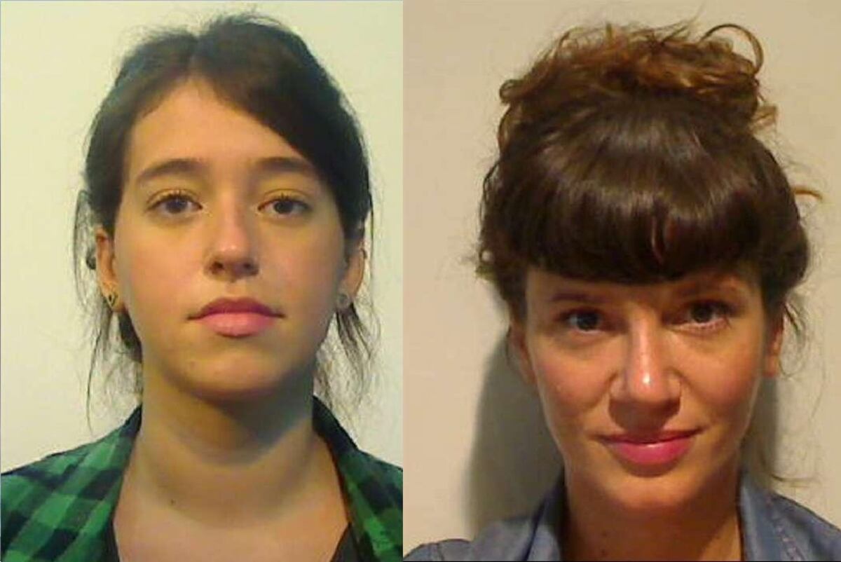 Leti y Griselda Siciliani. (Twitter @LaFotoDelDNI)