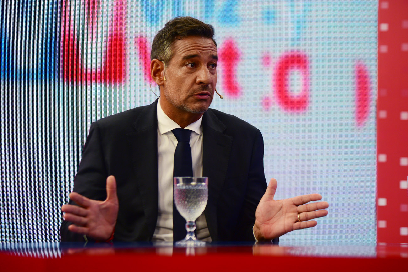 Miguel Siciliano en el programa Voz y Voto. (Nicolás Bravo / La Voz)