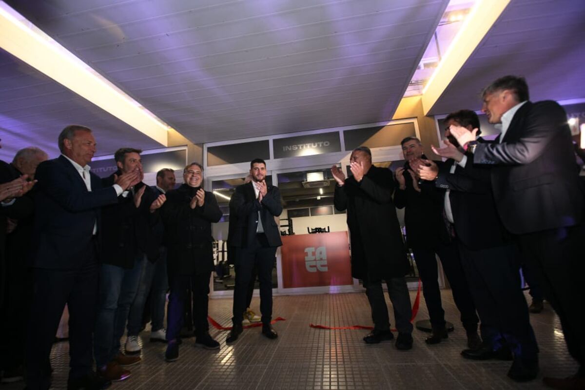 Inauguración de Ciudad Deportiva IACC. (Javier Ferreyra / La Voz).