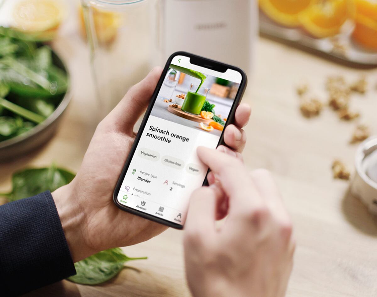La aplicación contiene numerosas recetas fáciles de Airfryer creadas y validadas por chefs.