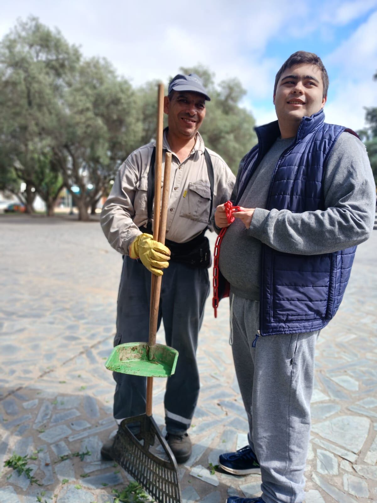 A través del Sistema Integral de Pasantías estudiantes con discapacidad oarticiparon de experiencias laborales auténticas . (Gobierno de Córdoba)
