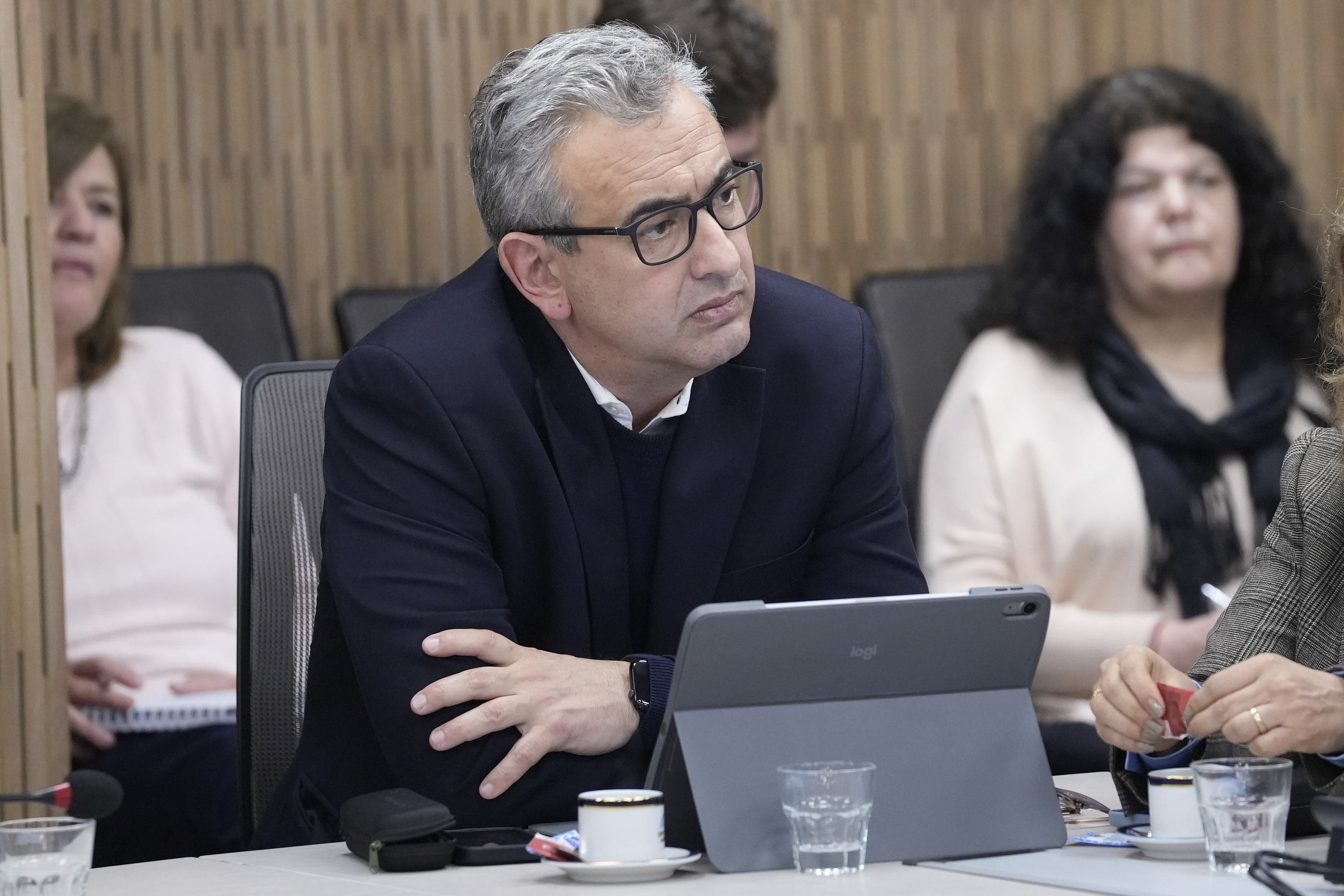 El intendente de Rosario, Pablo Javkin, en Diputados. (Foto: HCDN)