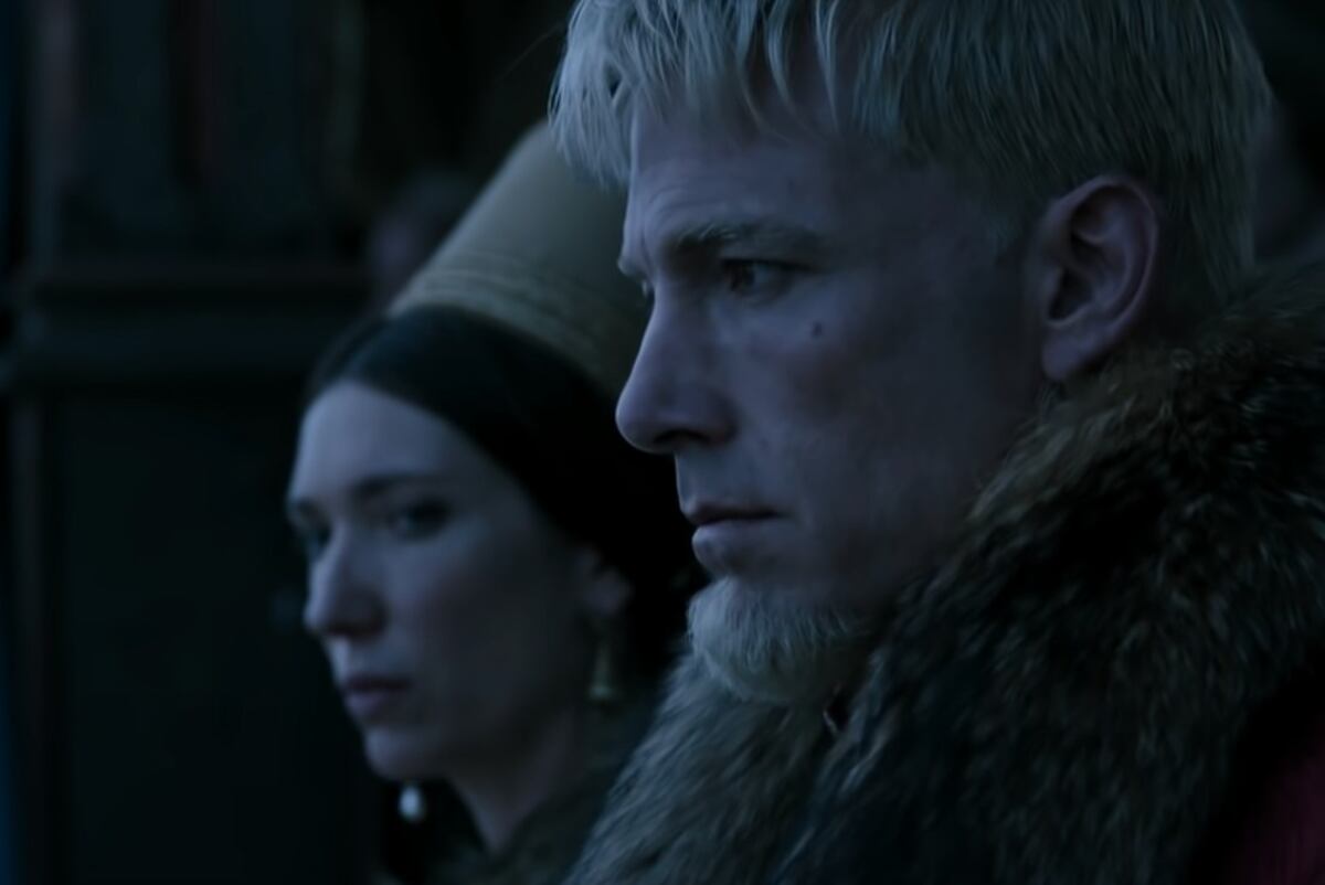 Ben Affleck en "El último duelo". Foto: captura pantalla