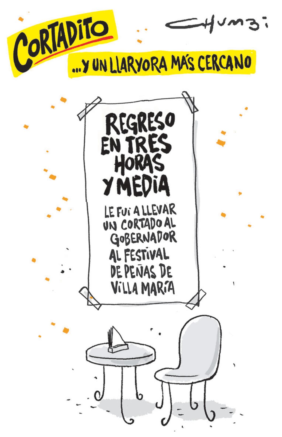 Cortadito de Chumbi del 9/02/2026