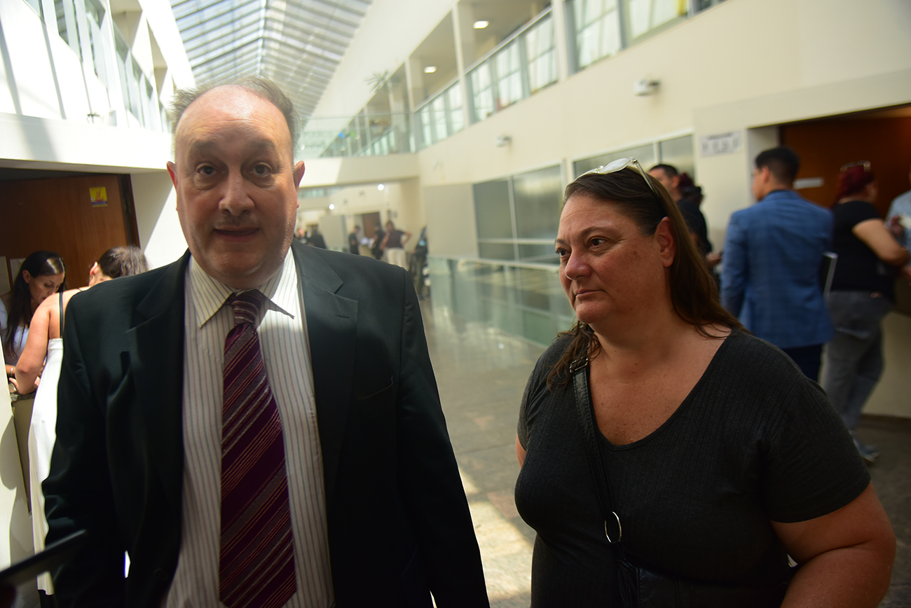 La propiedad de la familia Schüle fue una de las más afectadas por el derrumbe de la medianera.
Foto: Pedro Castillo / La Voz