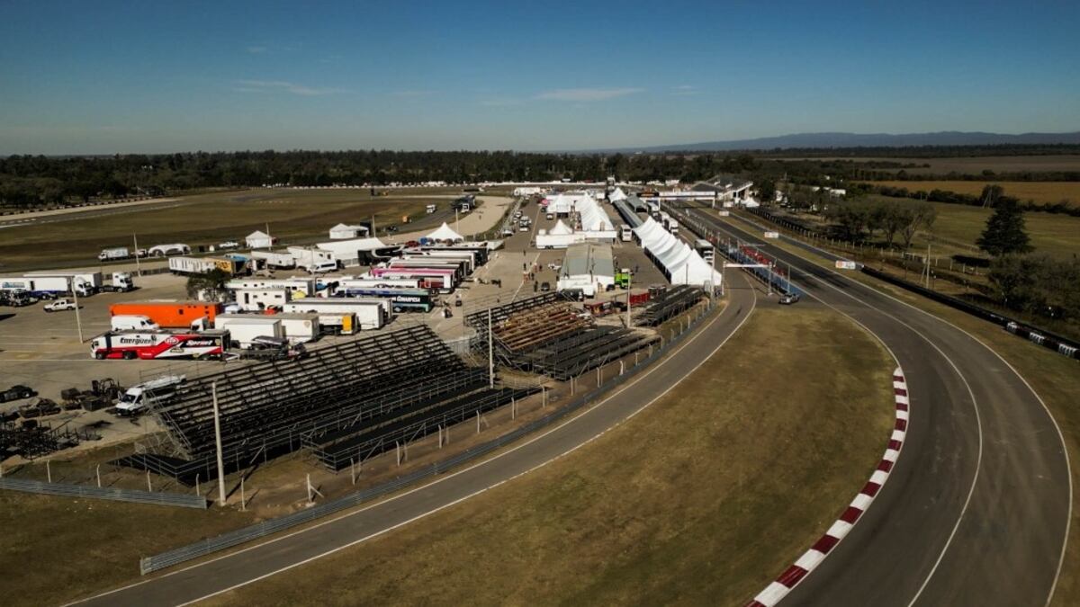 El autódromo Oscar Cabalén listo para recibir al Turismo Carretera. (Prensa Cabalén)