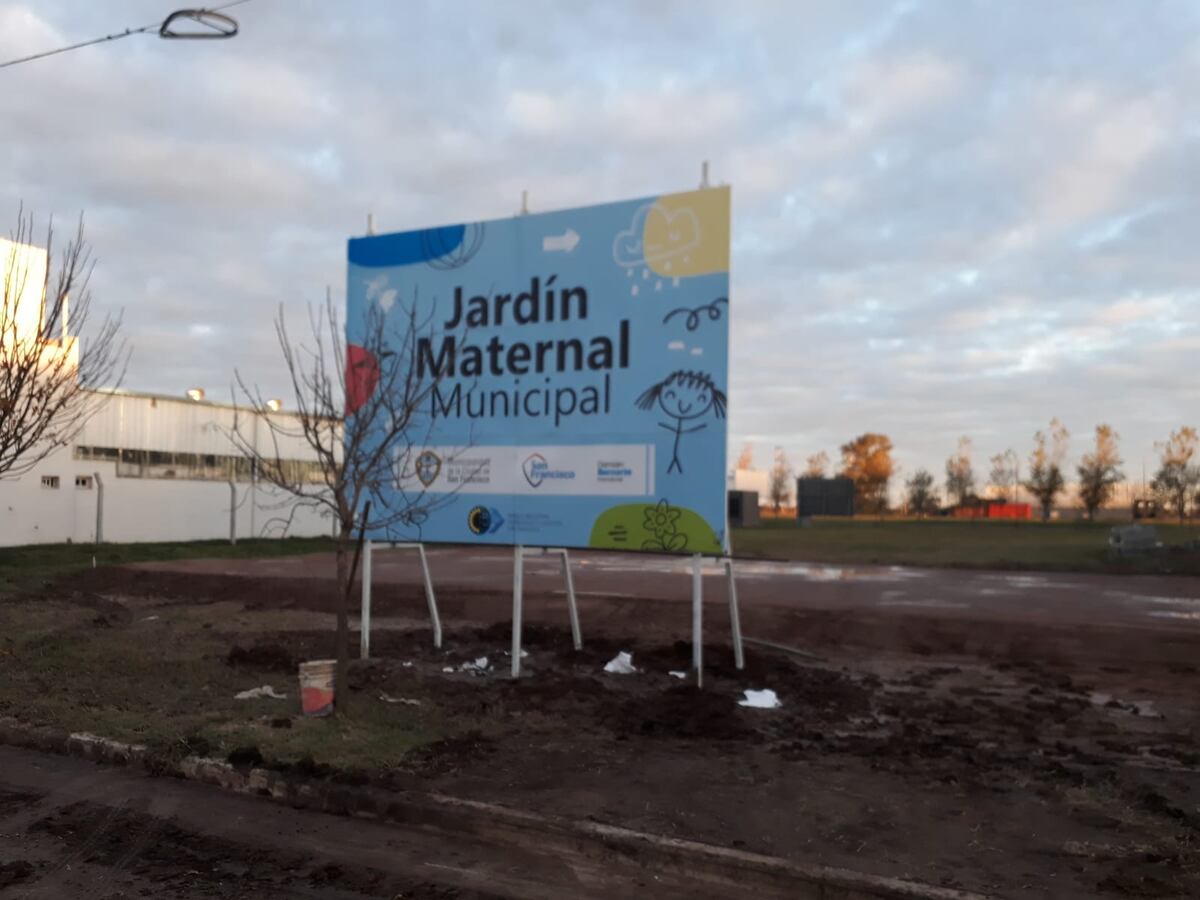 Parque Industrial de San Francisco: el terreno destinado a jardin maternal para erl personal de las empresas radicadas. (La Voz)