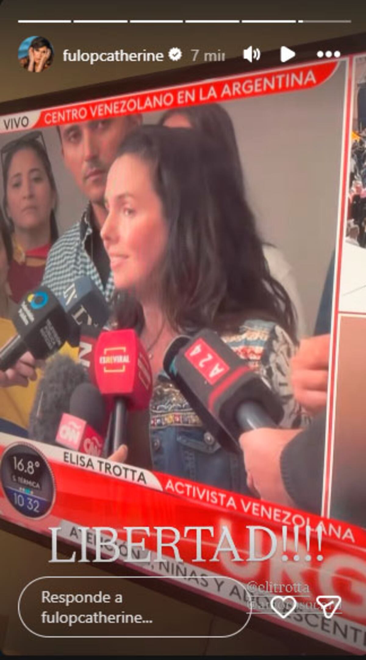 Foto: captura pantalla Instagram.