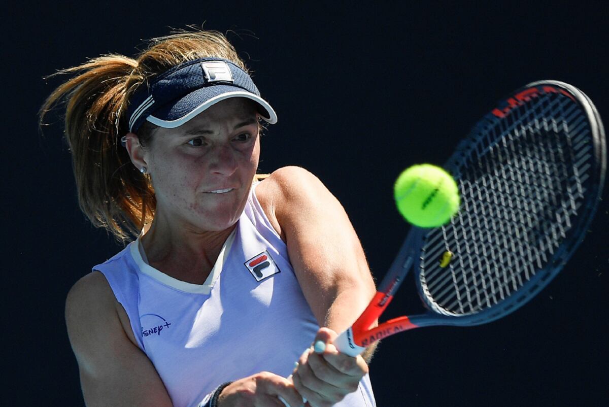 Nadia Podoroska intentará repetir su actuación del año pasado en la que llegó a las semifinales en Roland Garros. (AP)