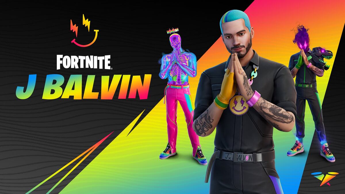 J Balvin tiene su propia skin en Fortnite