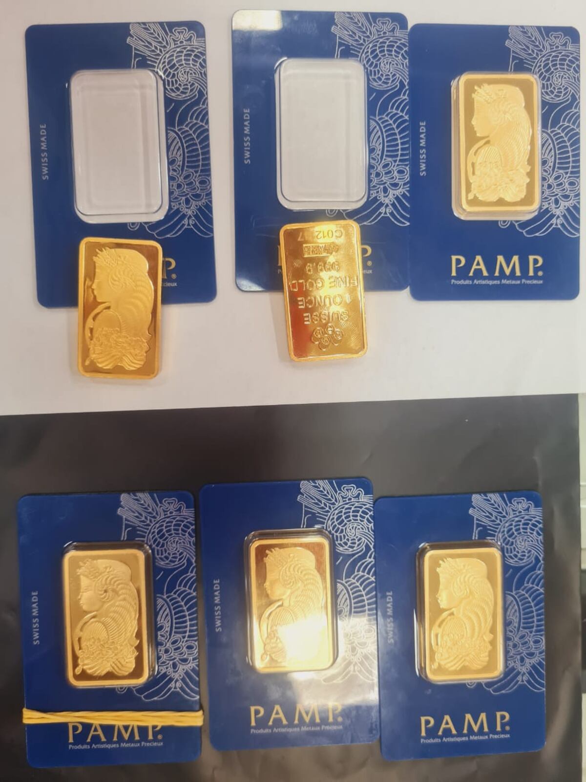 El oro falso. (Policía)