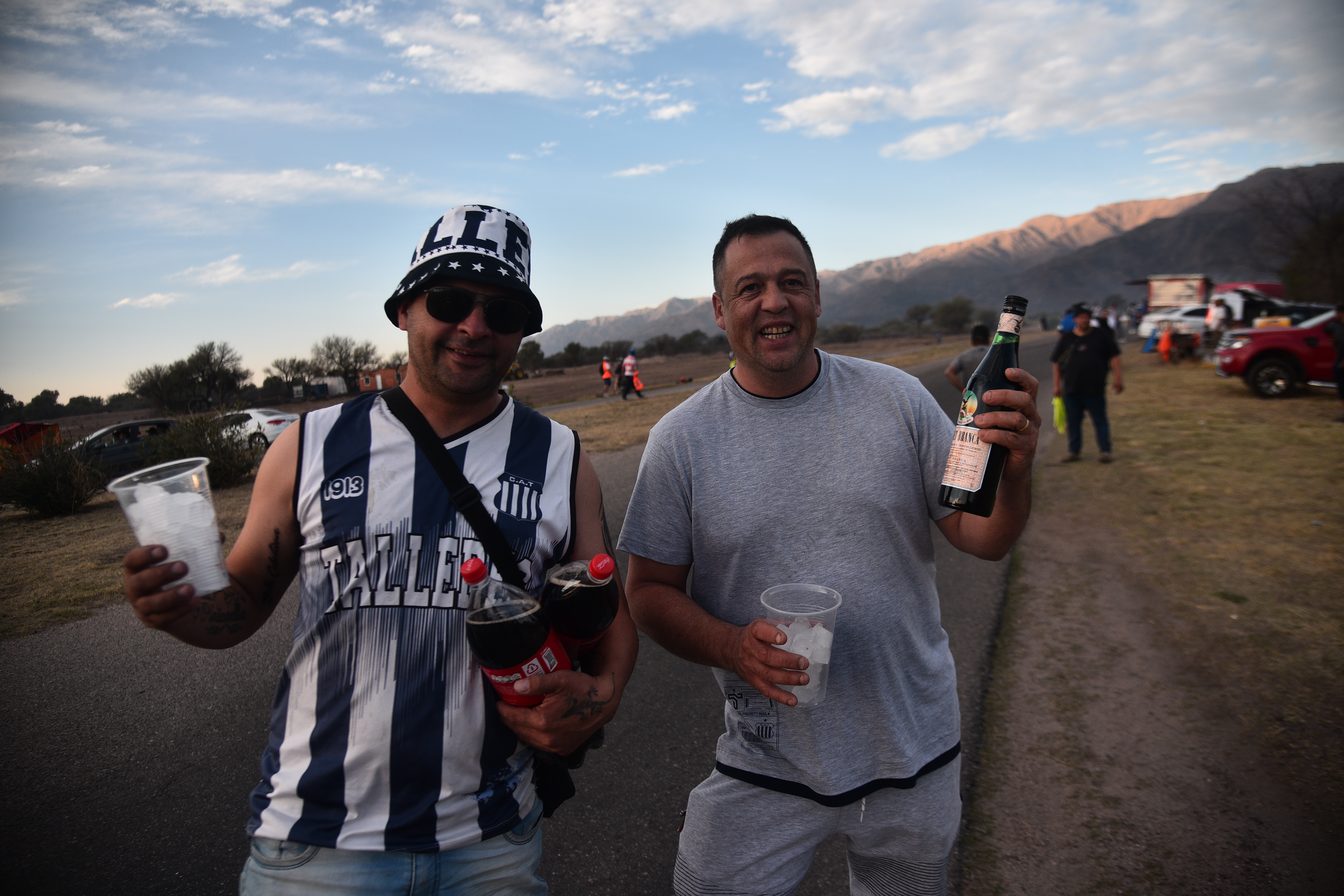 Cara 'e Cancha de Talleres en la previa del partido entre Talleres y Godoy Cruz por los octavos de final de la Copa Argentina en San Luis. (Pedro Castillo / La Voz)
