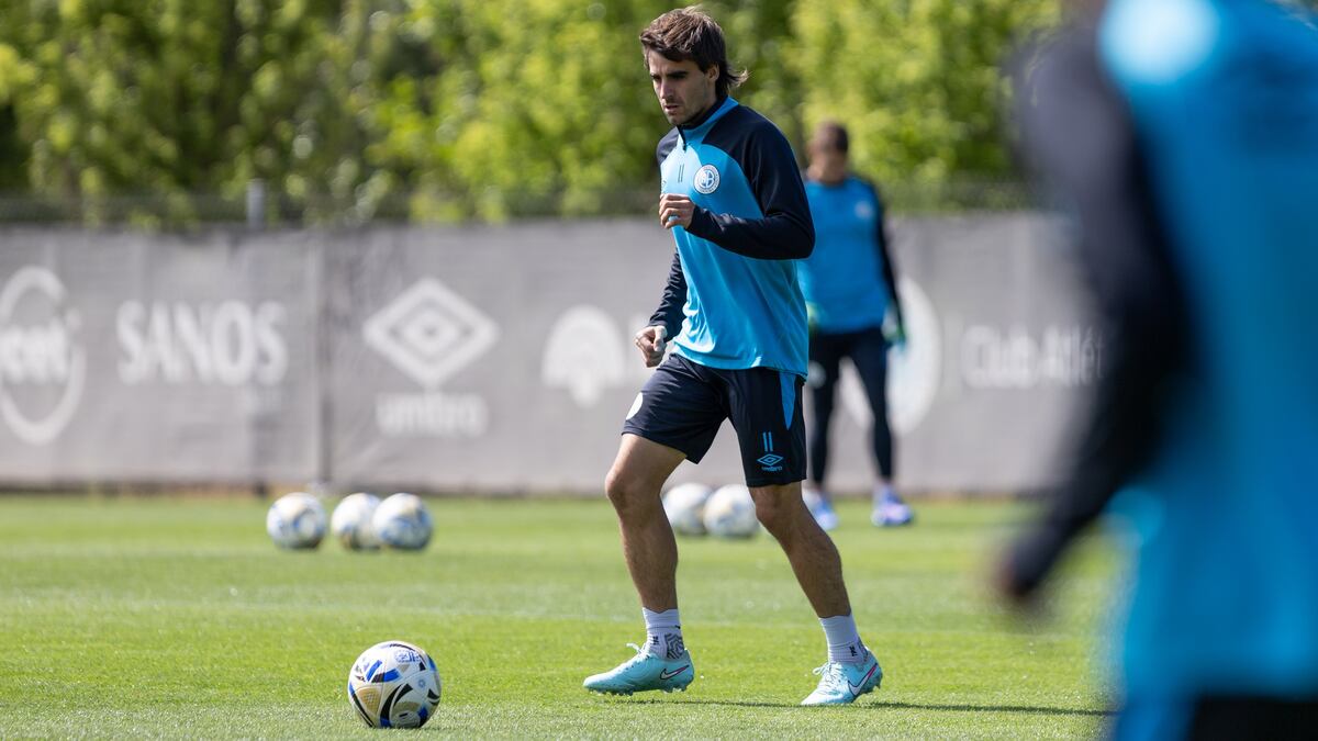 Francisco González Metilli no jugó bien por copa, pero se sostendría en el medio (prensa Belgrano).