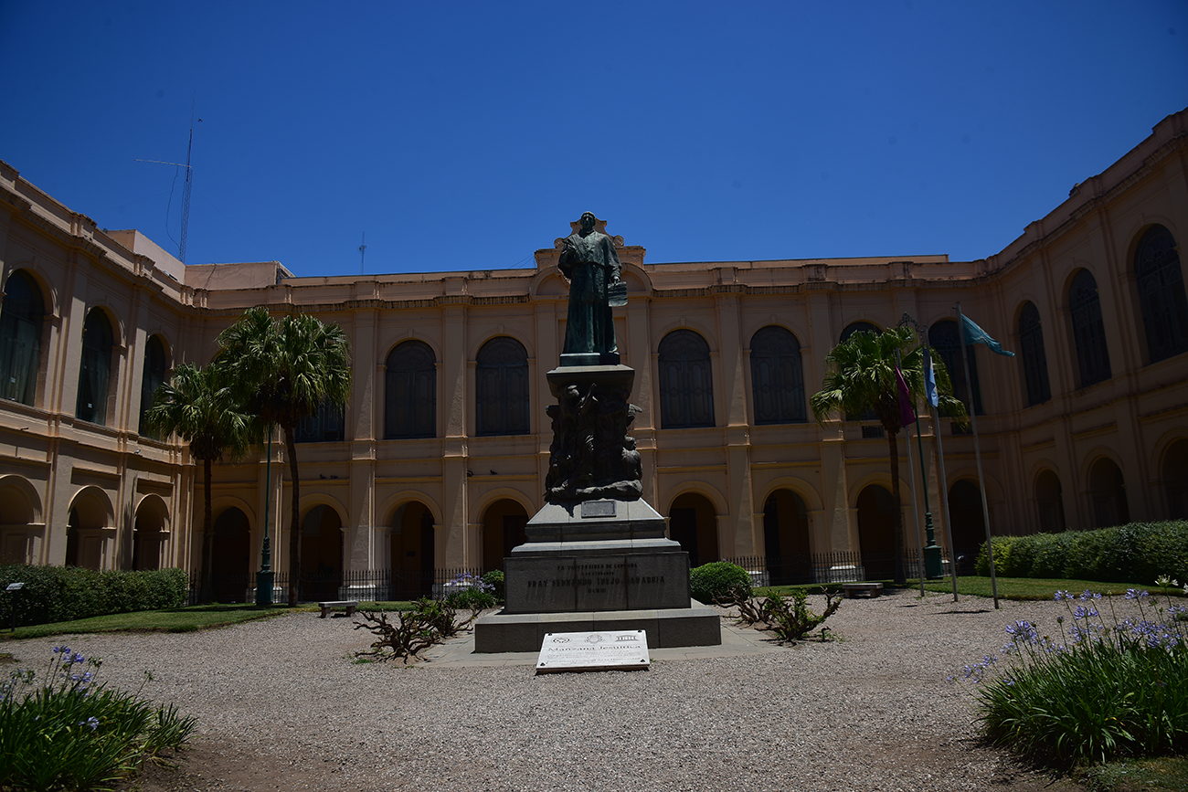 Patio y Galerías del Museo Histórico de la UNC. (Pedro Castillo / La Voz