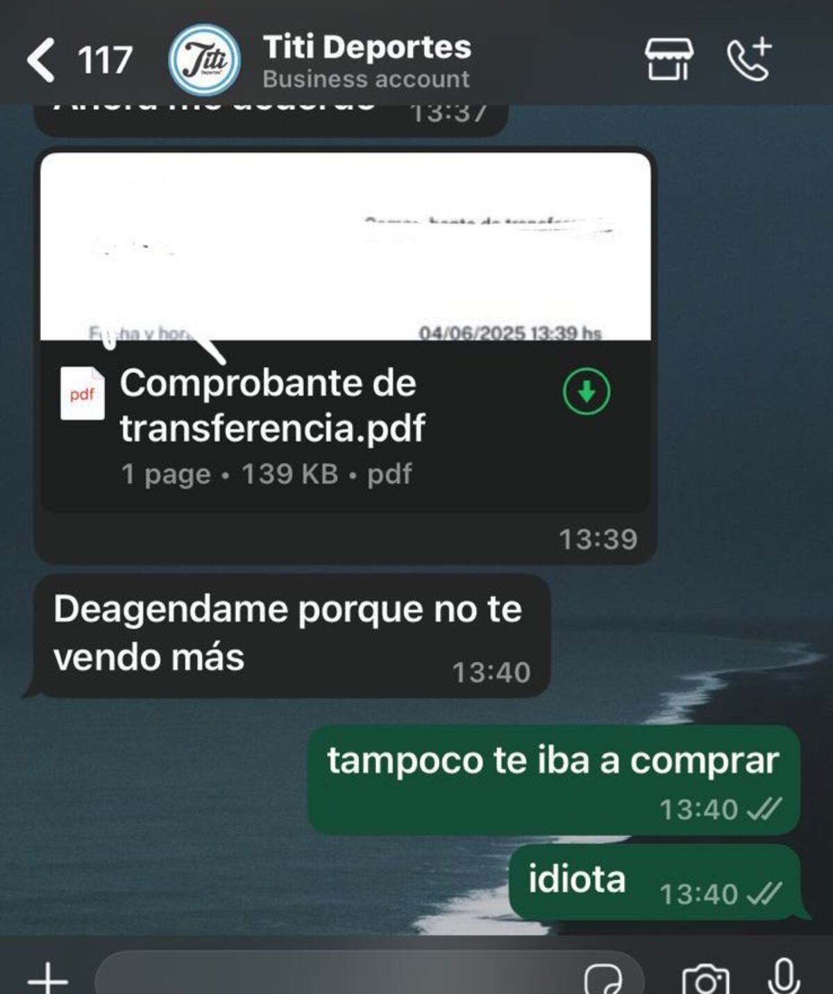 El chat.