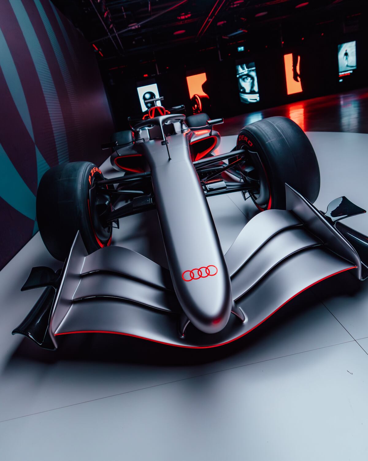 Audi mostró su primer modelo para la Fórmula 1 2026: así será el R26 Concept. (Audi).