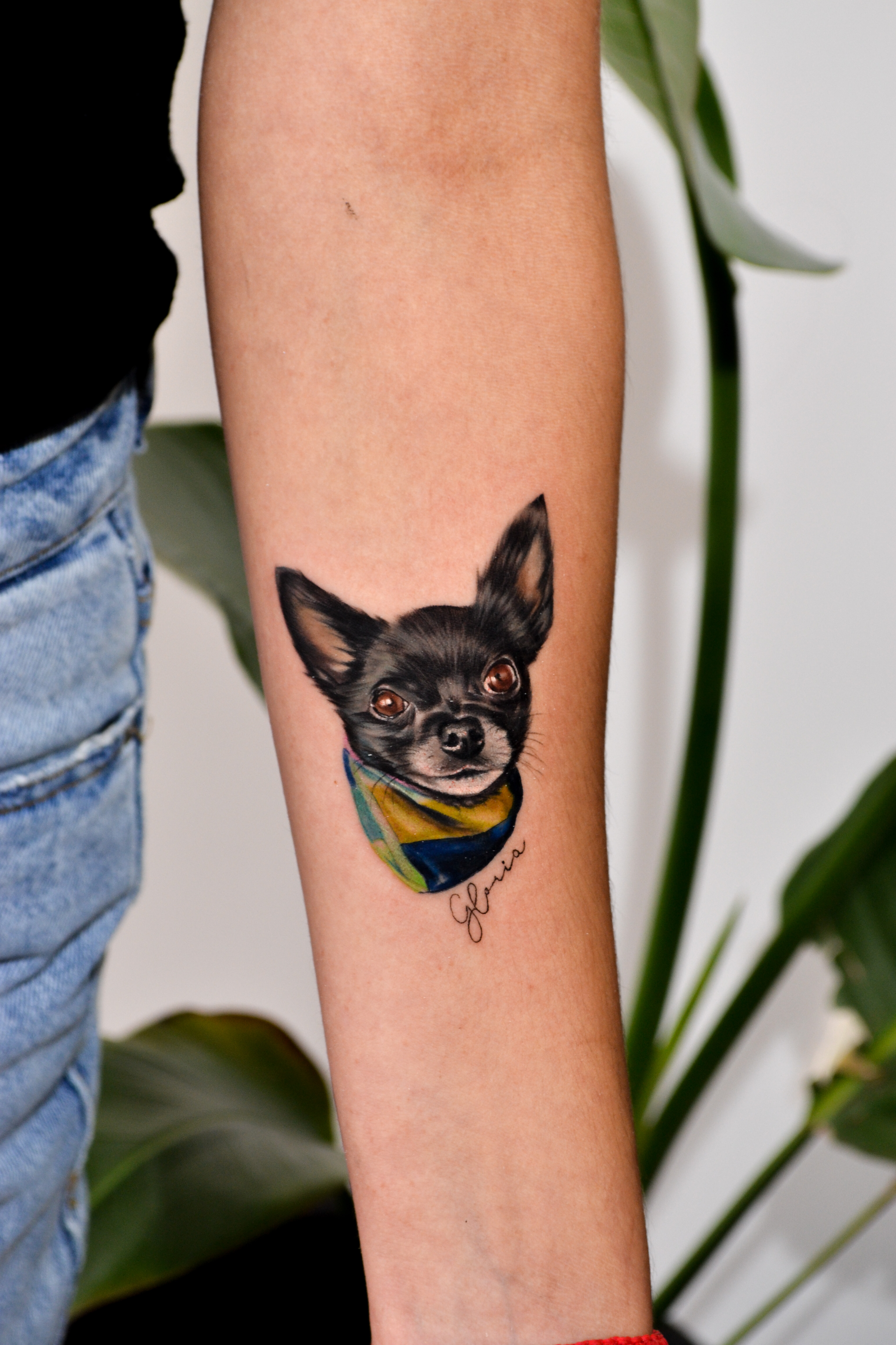 Gloria. Tatuaje realista de Tam Gallardo (Foto: @tamgallardo.tattoo)
