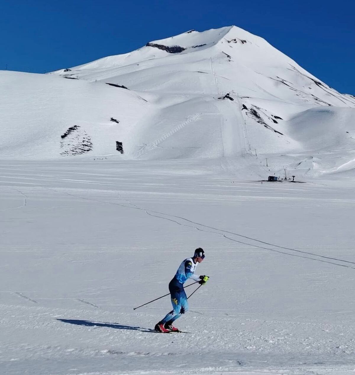 Franco Dal Farra, referente del esquí del fondo, participará en sus segundos Juegos Olímpicos de Invierno. (Captura de Instagram @francoo_df).