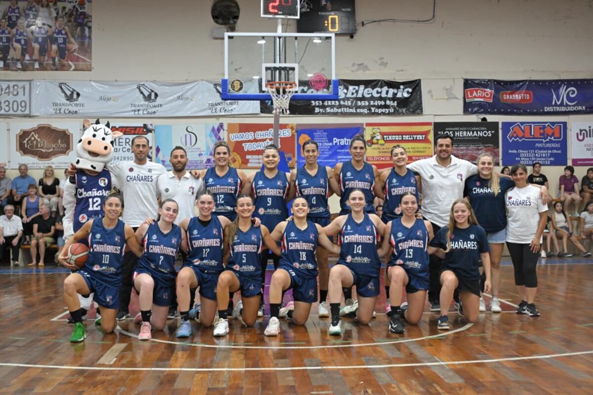 Stefanía Lucero, referente de Chañares, de James Craik en la Liga Nacional Femenina de Básquet. (Gentileza Chañares)