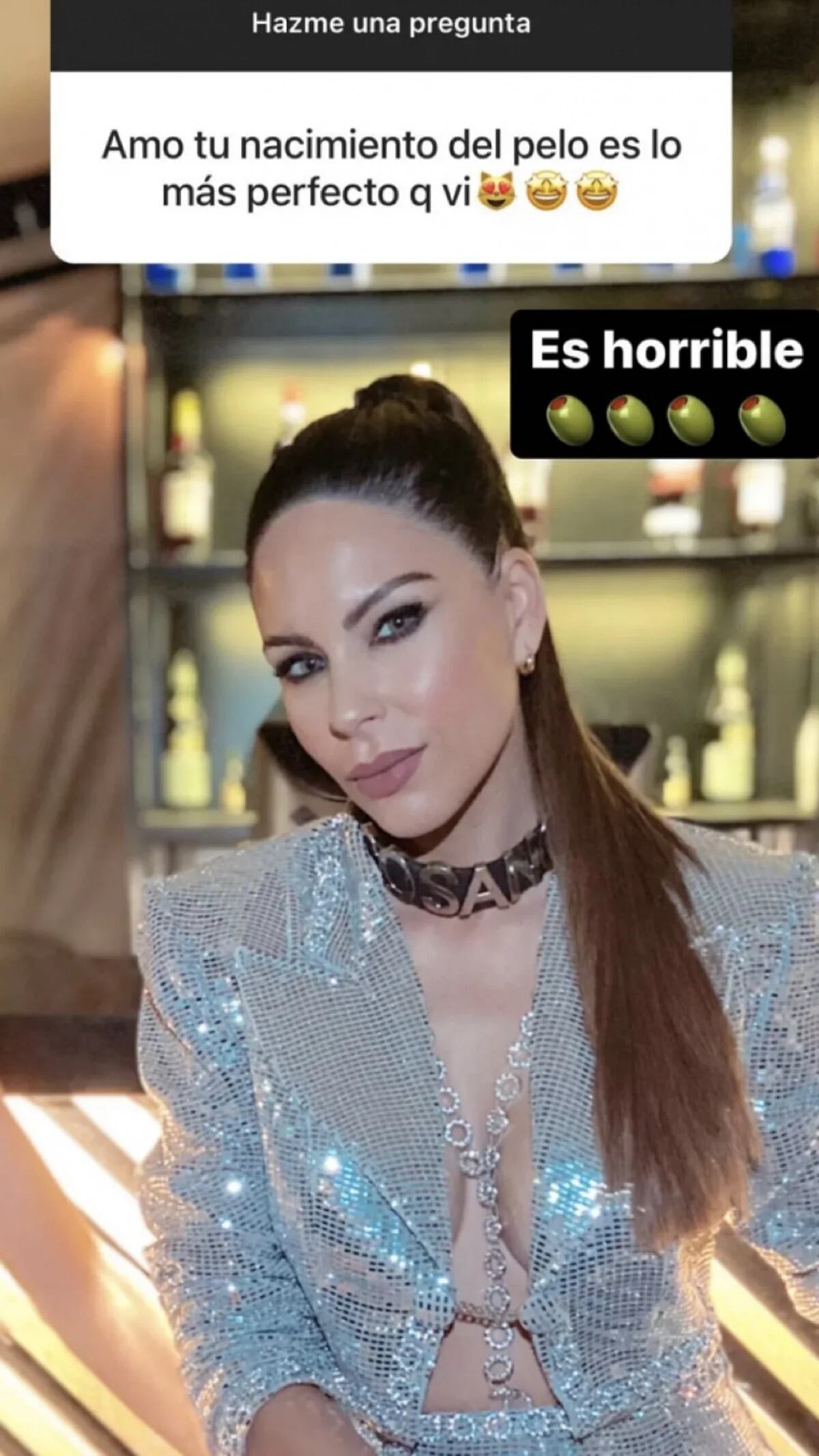 Las historias en las que Barby Franco cuenta el apodo que le pusieron.