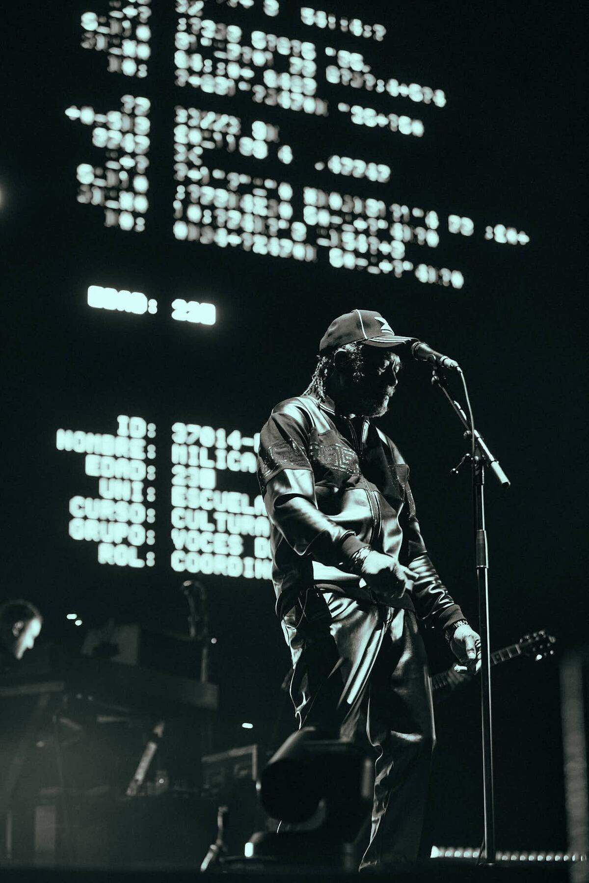 Massive Attack, muy flasheante durante su paso por Music Wins. (Gentileza Lady Miru)