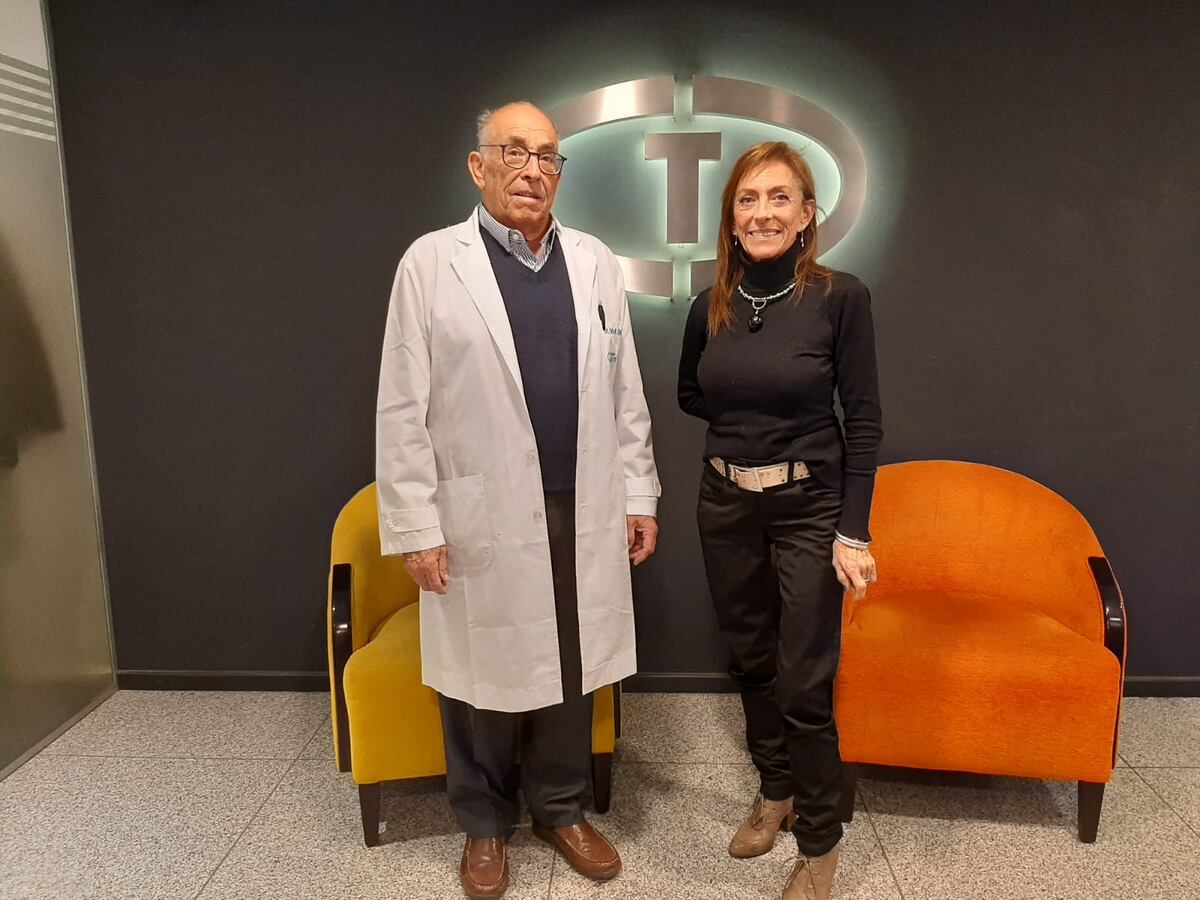 Carlos Oulton, presidente del Instituto, y Gloria Oulton, directora Ejecutiva de la Fundación.