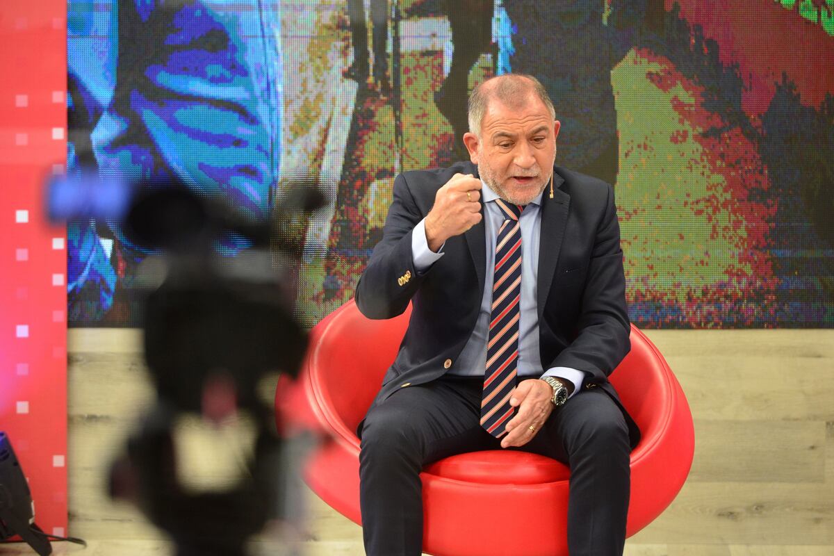 Luis Juez en Voz y voto. (Nicolás Bravo)