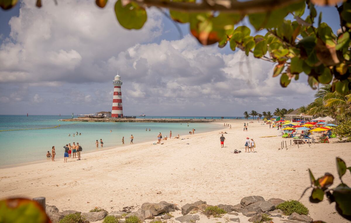 Nuevas Rutas. Ocean Cay es una isla privada que la empresa transformó  en una reserva para poder llevar pasajeros.