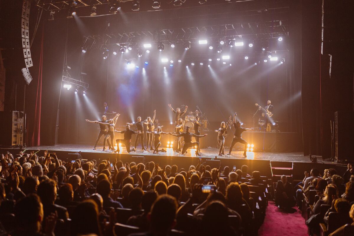 "Bien argentino" en el teatro Gran Rex (Foto: Gentileza Tiago Vergnano).