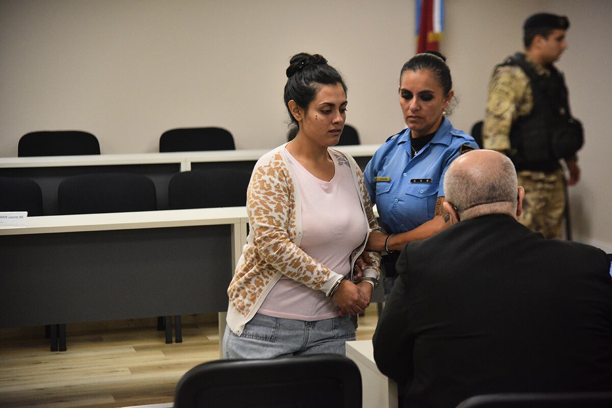 Brenda Agüero en la última ronda de testimonios de madres del Neonatal. (Pedro Castillo / La Voz)