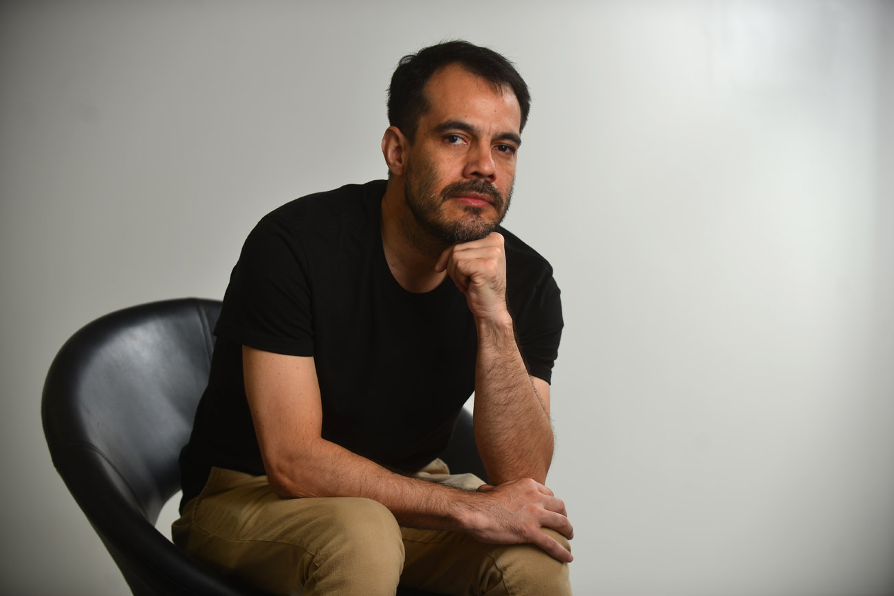 Franco Luque: “Antes mi trabajo era 100% la universidad y hace tres años que no”. (Nicolás Bravo / La Voz)