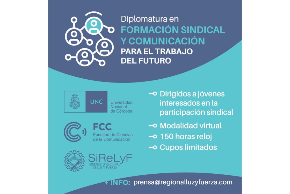 Formación sindical y comunicación.