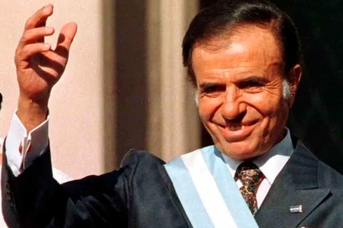 Carlos Menem. Foto: web.
