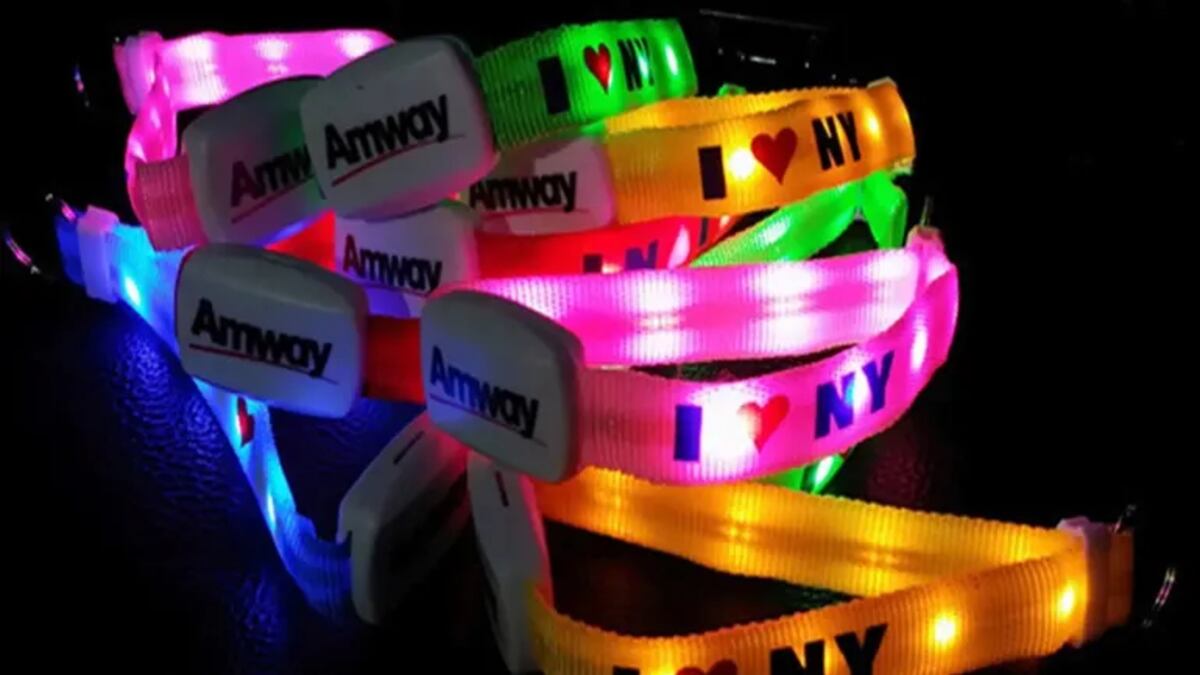 Pulseras del concierto de Taylor Swift.
