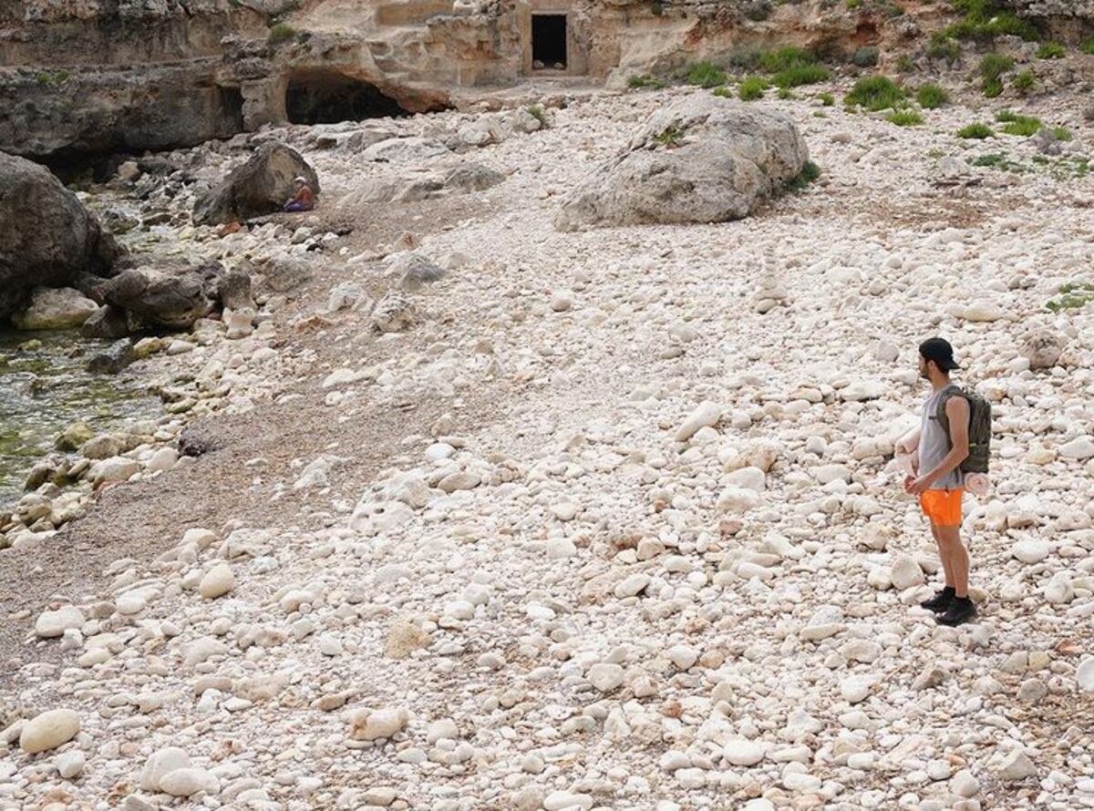 La pareja disfrutó de una paradisíaca playa y lo compartió en redes. (Fotos de Instagram @chinodarin)