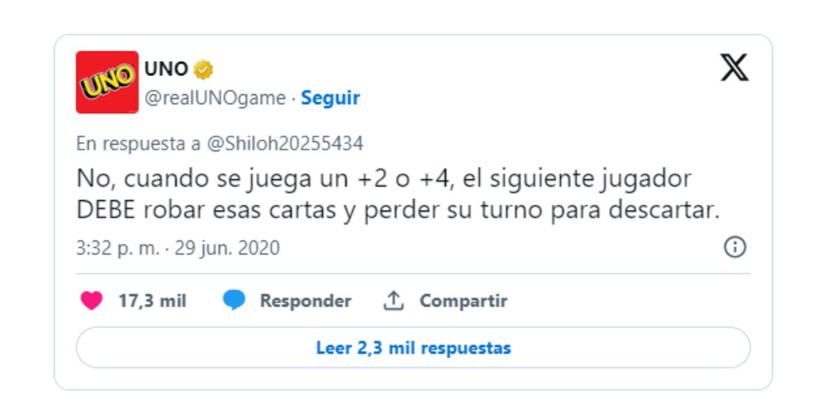 Reglas del Uno.
