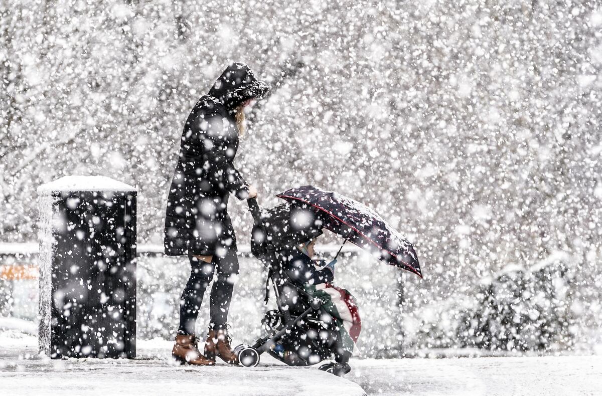 La tormenta Eunice golpeó a los países del norte de Europa. (Danny Lawson / PA Wire / DPA)