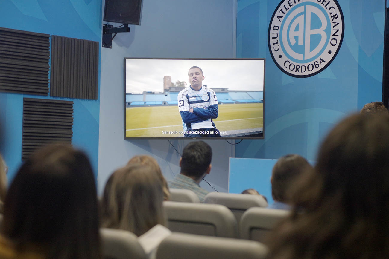 Belgrano siempre en la vanguardia por la inclusión y accesibilidad.