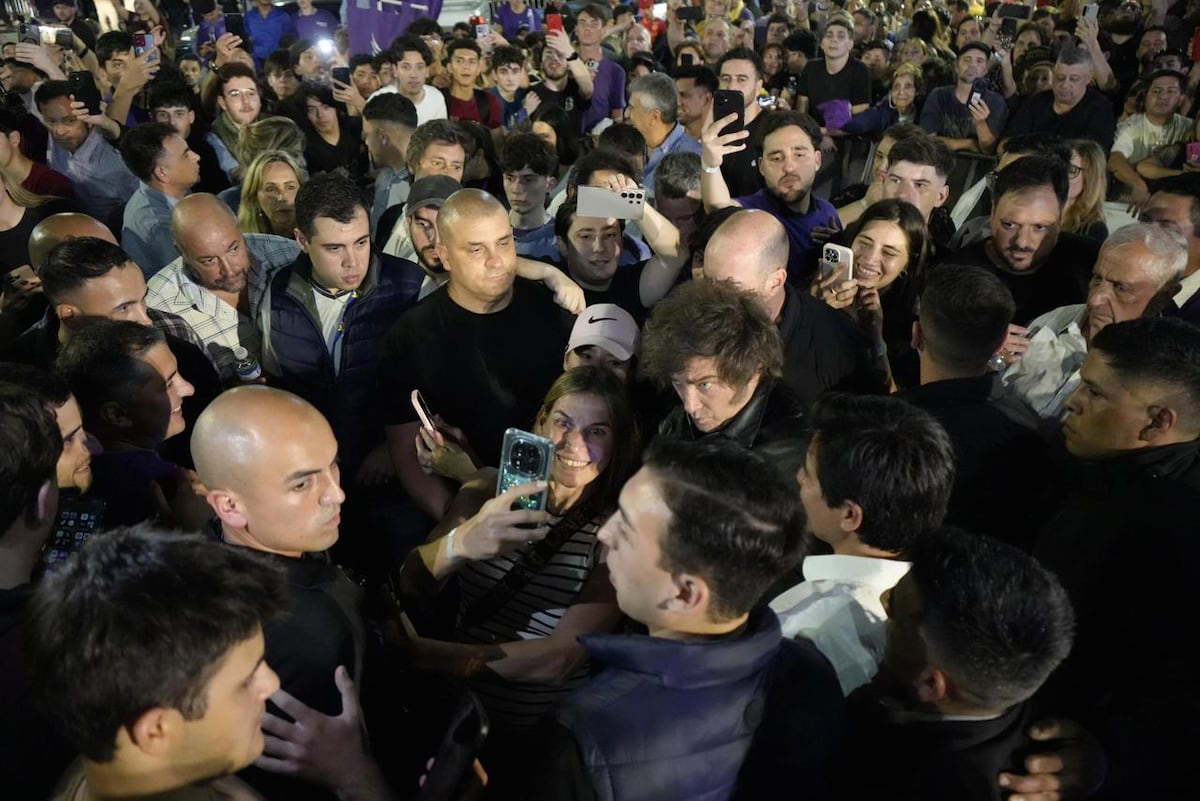 El acto de Javier Milei en el Parque Sarmiento, Córdoba. (Gentileza Prensa LLA)