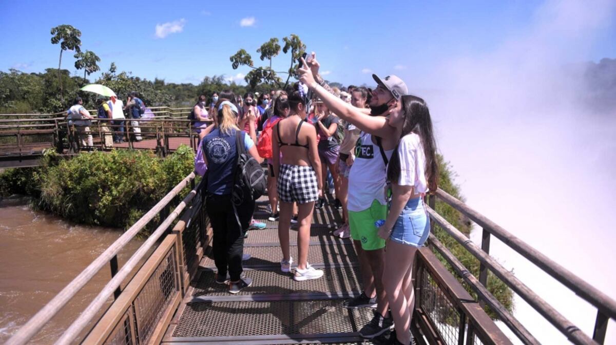 Cataratas del Iguazú, en Misiones.