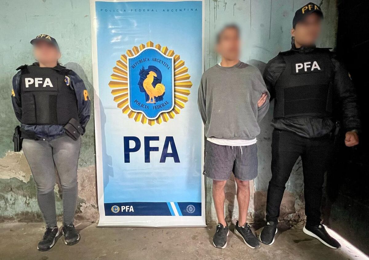 Detenidos en Rosario. (PFA)