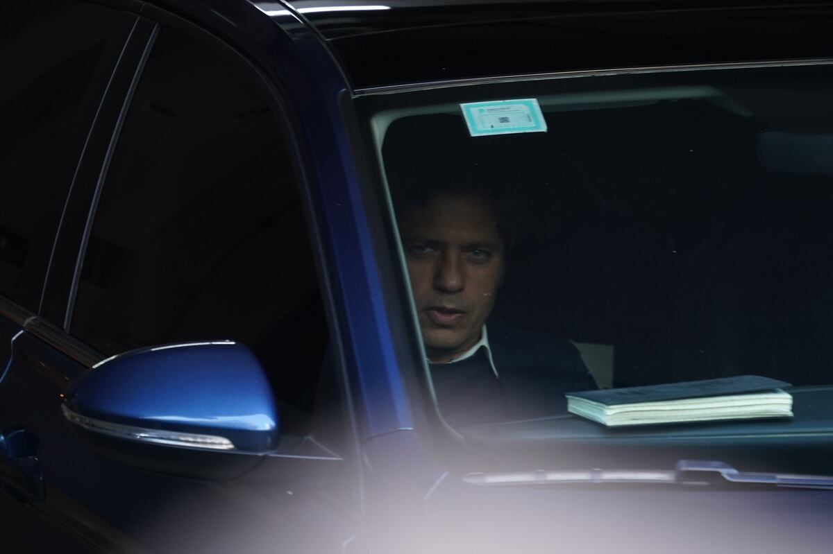 Causa Vialidad Axel Kicillof en la sede del PJ. (Clarín)