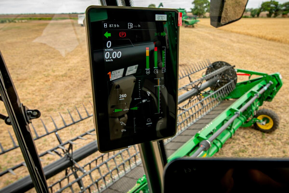 John Deere presenta este año la nueva Serie S7 de cosechadoras.