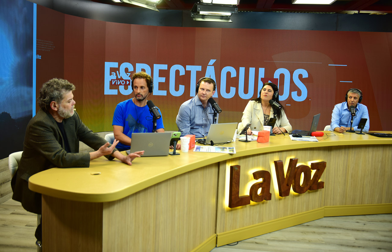 Alfredo Casero en la segunda mañana del Streaming de La Voz en Vivo. (Nicolás Bravo / La Voz)