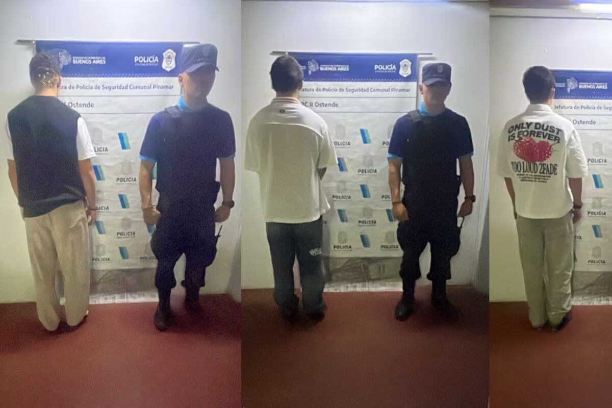 Pinamar: tres jovenes fueron detenidos por una agresión grupal. (Gentileza)