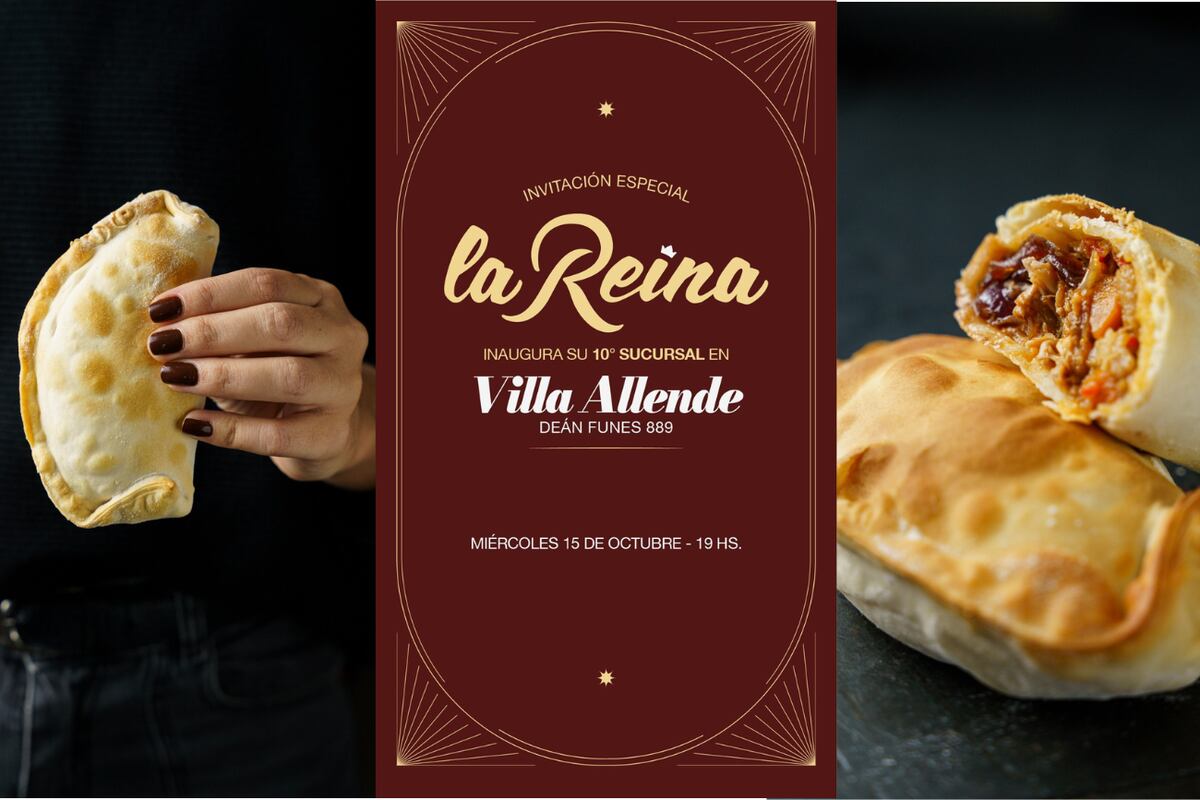 La Reina empanadas inauguró su décimo local en Villa Allende