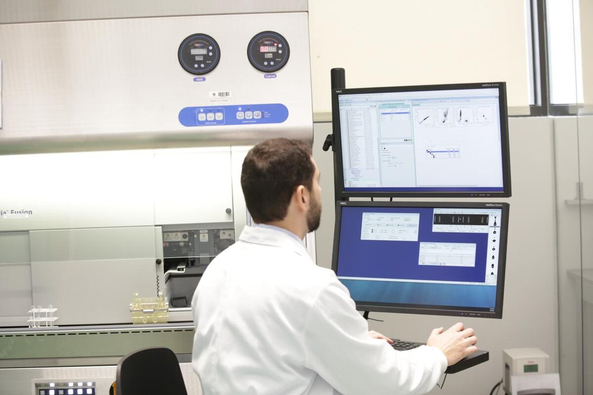 Laboratorios del Instituto Israelita de Enseñanza e Investigación Albert Einstein. (Gentileza Hospital Albert Einstein)