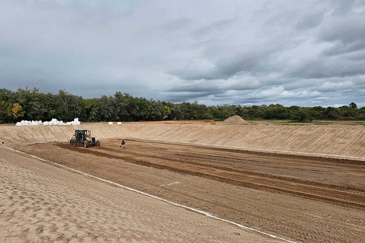 Avanza la obra de la planta de cloacas para Almafuerte (Gobierno de Córdoba)